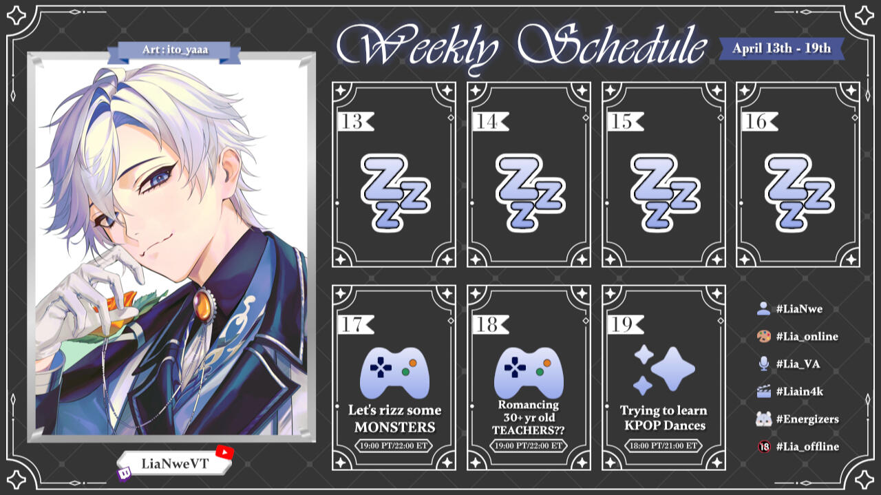 Stream Schedule Stream Schedule