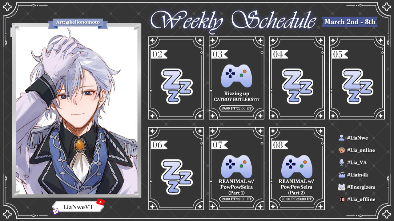 Stream Schedule Stream Schedule