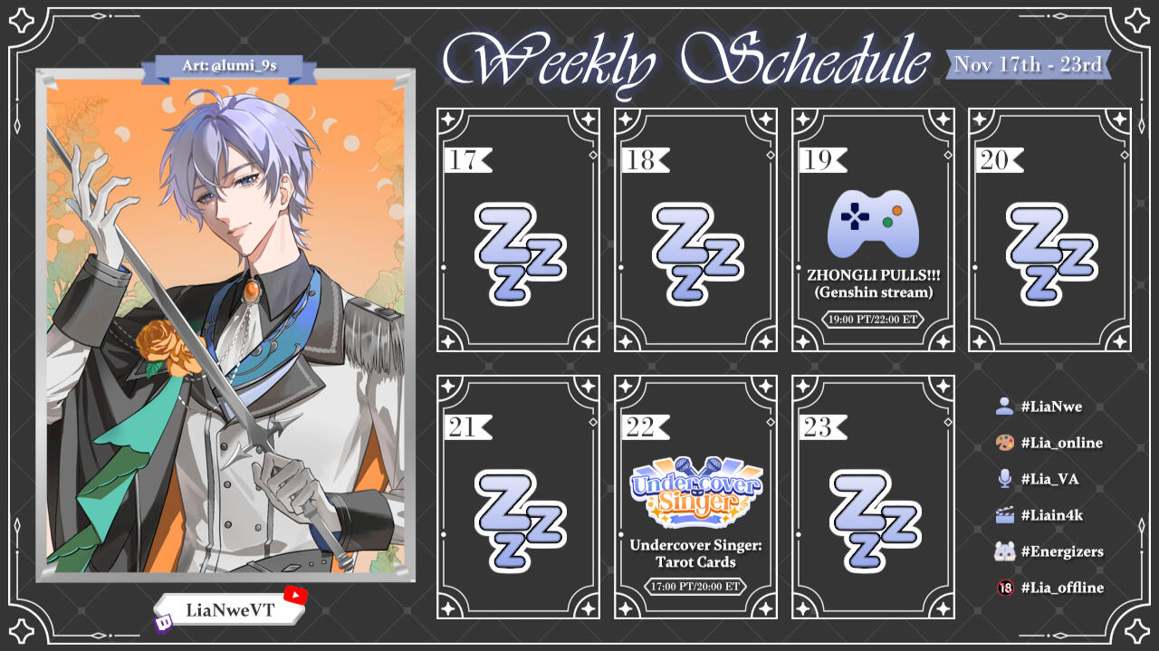 Stream Schedule Stream Schedule